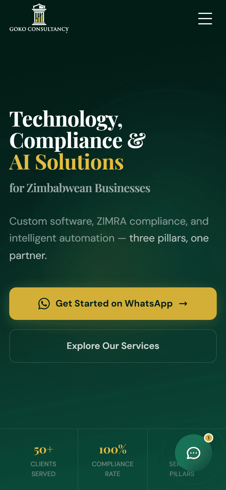 Goko Consultancy — Tech, compliance & AI in one