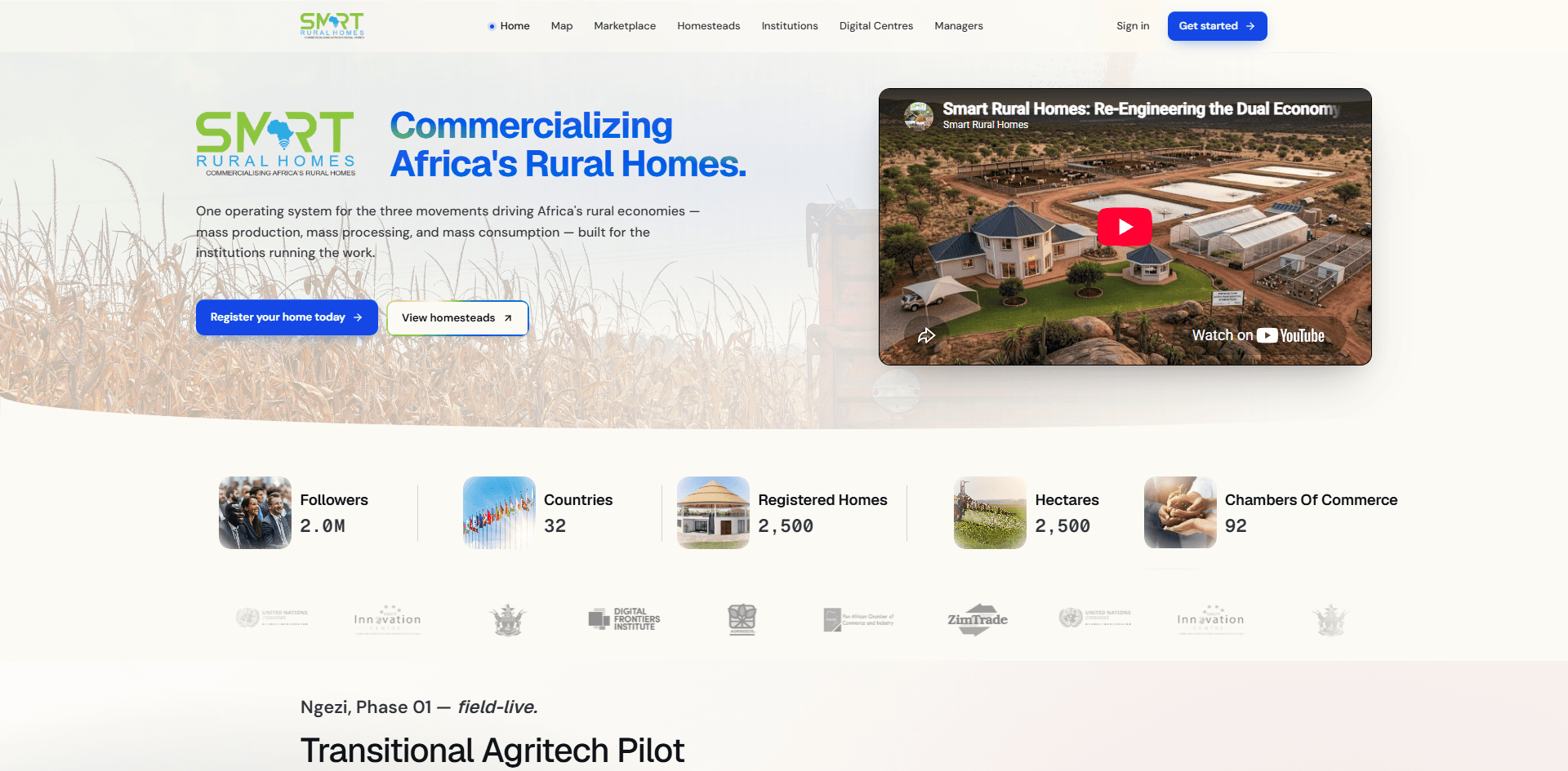 Smart Rural Homes Screenshot
